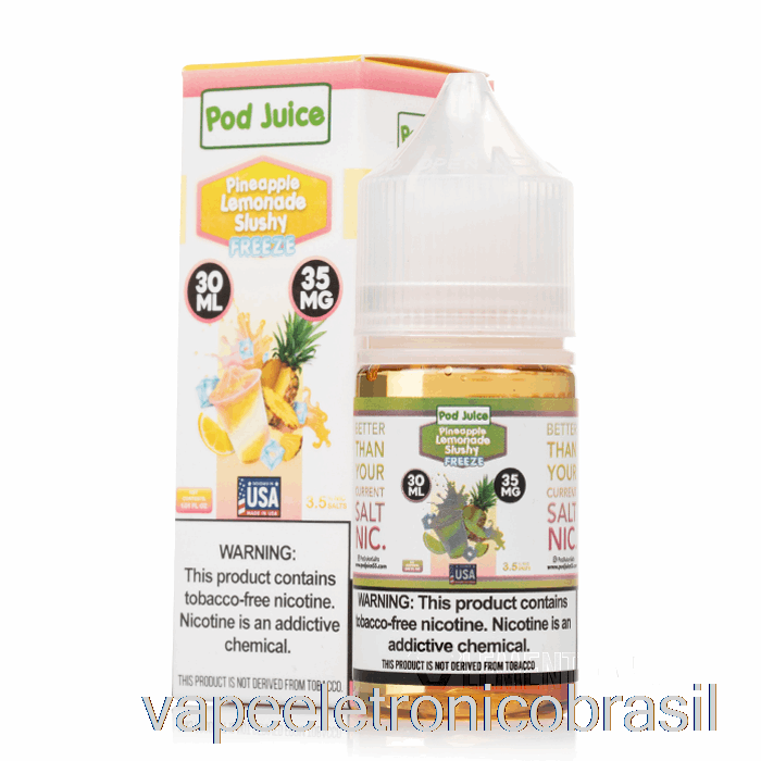 Vape Vaporesso Congelar Limonada De Abacaxi Lamacenta - Suco De Vagem - 30ml 55mg